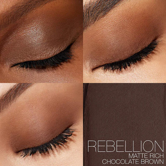 NARS 
Total Seduction Smudge-Proof Eyeshadow Stick Color: Rebellion - matte rich dark brown