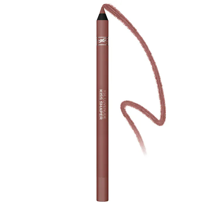 Yves Saint Laurent 
Kiss Shaper Long-Lasting Sculpting Lip Liner Color: 103 BLUSHING NUDE - medium mauve