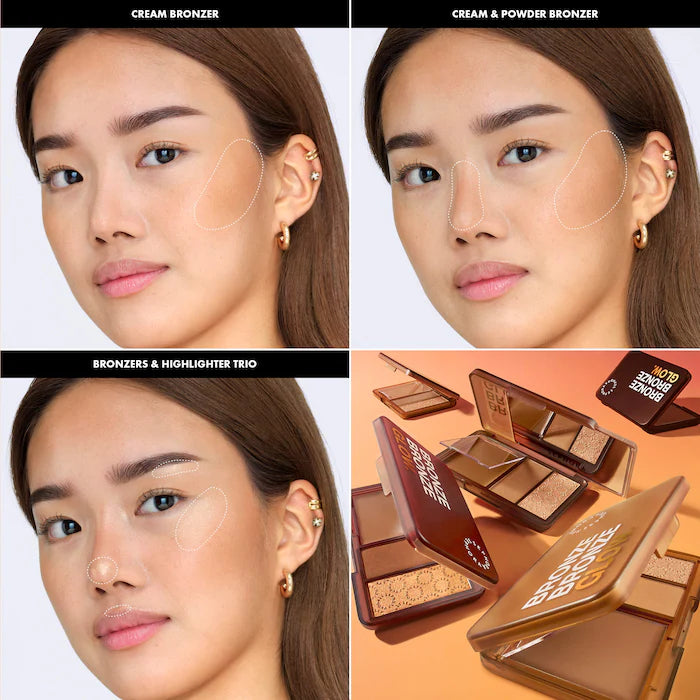 SEPHORA COLLECTION 
Bronze Bronze Glow Face Palette Color: 03 Bronze To Impress - medium-tan golden bronze