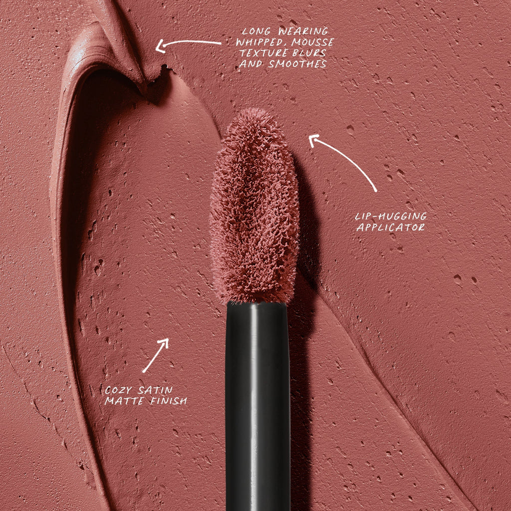 Makeup By Mario Ultra Suede® Cozy Lip Creme Shade:
Naked Spice (Burnt Nude)