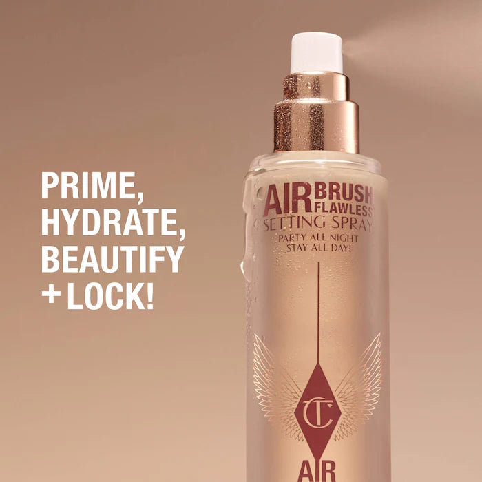 Charlotte Tilbury 
Jumbo Airbrush Flawless Hydrating & Waterproof Setting Spray Size: 200ml