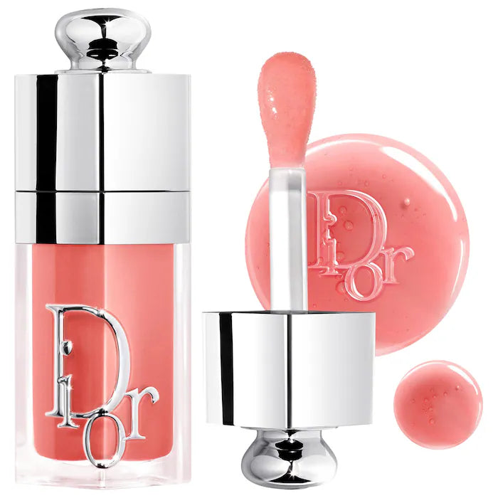 DIOR 
Lip Glow Oil Hydrating High-Shine Gloss Color: 012 Rosewood - Juicy Finish