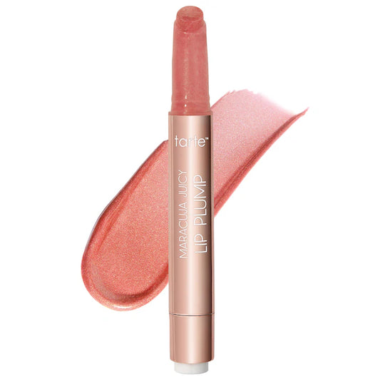 Tarte 
Maracuja Juicy Lip Plump Gloss Color:Rose - Rose Shimmer Glass