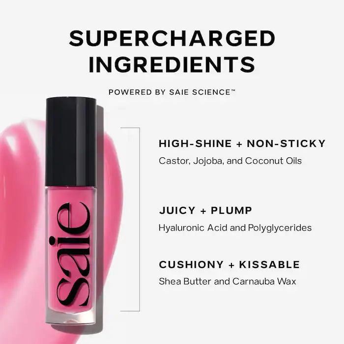 Saie 
Glossybounce™ Lip Gloss-Oil Duo Gift Set