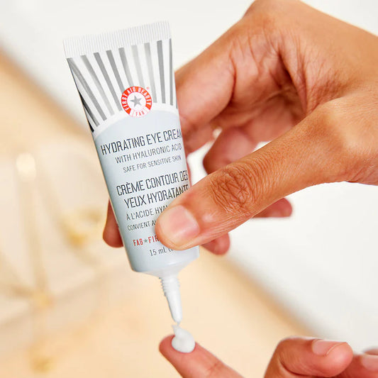 First Aid Beauty 
Hydrating Eye Cream with Hyaluronic Acid Size: 0.5 oz/ 15 mL