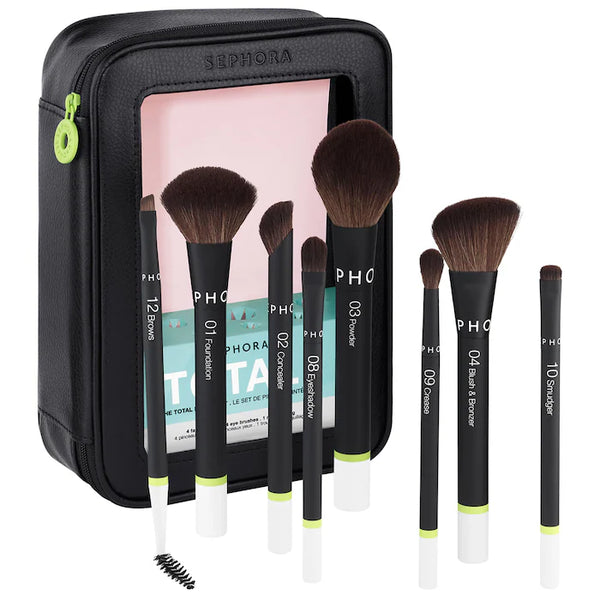 SEPHORA COLLECTION 
The Total Brush Set