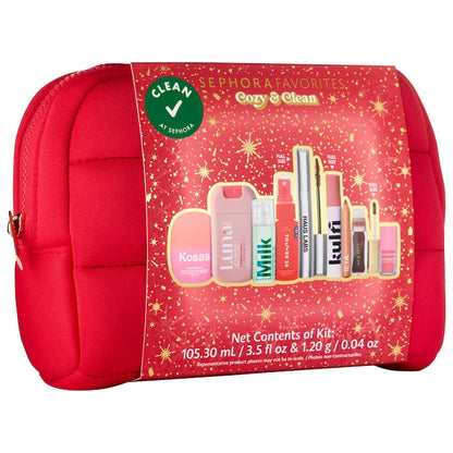 Sephora Favorites 
Cozy & Clean Makeup Value Set