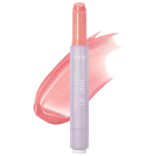 tarte 
maracuja juicy lip vinyl Color: Shimmering Rose - shimmering soft pink beige