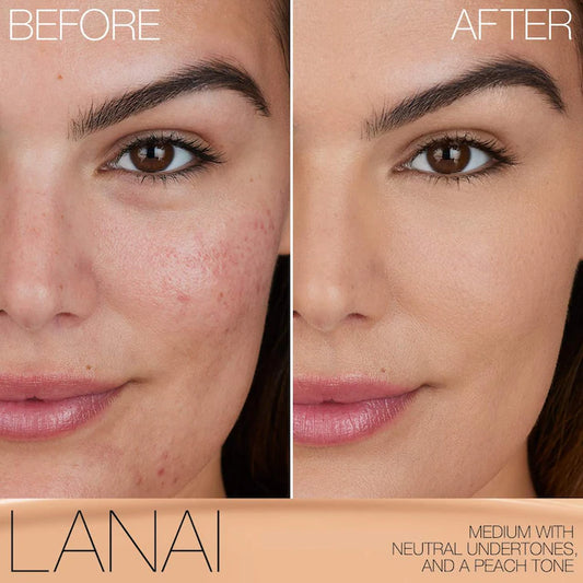 NARS COSMETICS
Light Reflecting Foundation Color: Lanai - M2.25 - medium with neutral undertones