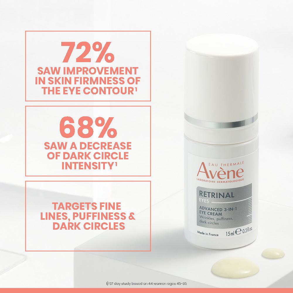 Avéne Retrinal EYES Advanced 3-In-1 Eye Cream