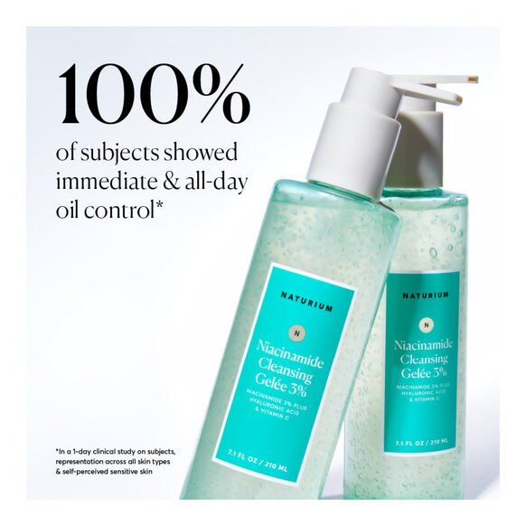 NATURIUM
Niacinamide Cleansing Gelee 3%
Size:210ml