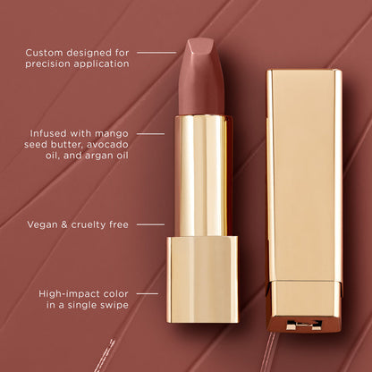 HOURGLASS
Unlocked Satin Crème Lipstick Shade Sahara