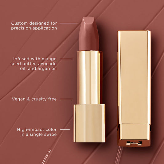 HOURGLASS
Unlocked Satin Crème Lipstick Shade Sahara