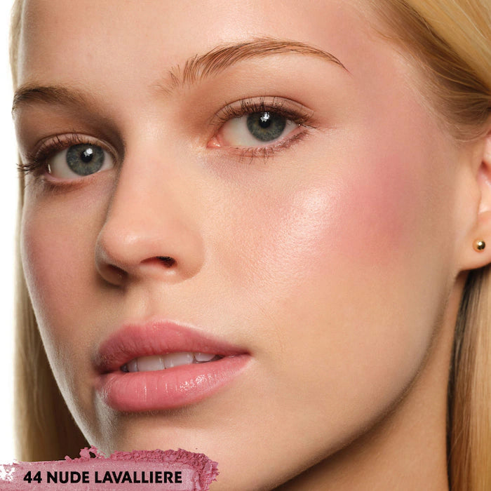 Yves Saint Laurent 
Make Me Blush 24H Buildable Powder Blush Color: 44 Nude Lavalliere - iconic dusty pink satin