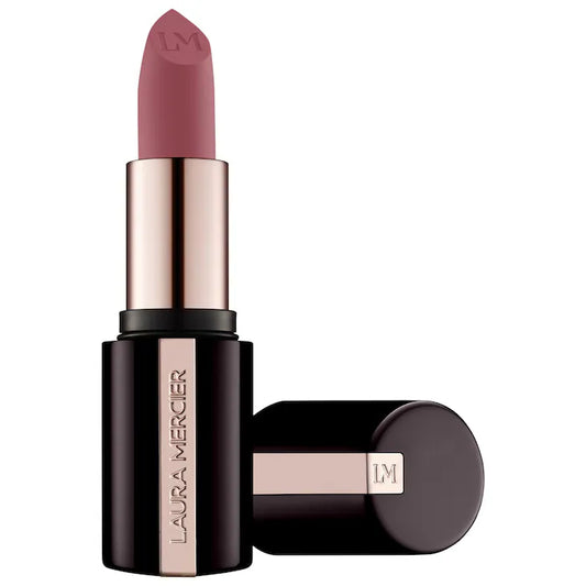 Laura Mercier 
Caviar Smoothing Matte Refillable Lipstick Color: 750 Mauve Charmeuse  - mid-tone mauve pink