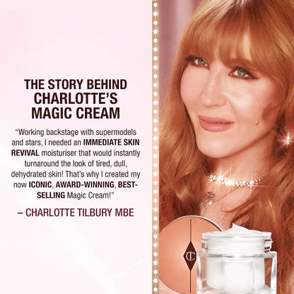 Charlotte Tilbury 
Magic Cream Anti-Aging Moisturizer with Hyaluronic Acid Size:50ml