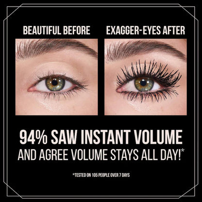 Charlotte Tilbury 
Exagger-eyes Volumizing and Curling Mascara Color: Exagger-black - black