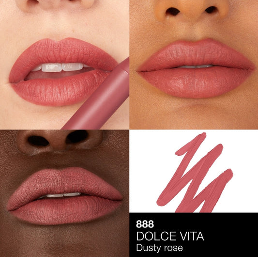 Nars Powermatte High-Intensity Long-Lasting Lip Pencil Dolce Vita - 888 - dusty rose