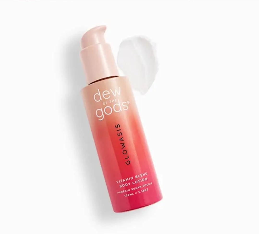 DEW OF THE GODS
Glowasis Vitamin Blend Body Lotion in Pumpkin Sugar Cookie 100ml