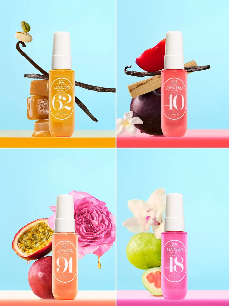 Sol de Janeiro
Ipanema Sunset Cheirosa Perfume Set 4x30mL