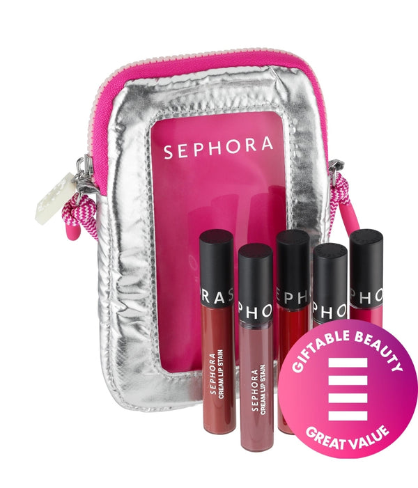 Sephora Collection Moving Lights Cream Lip stain liquid lipstick set