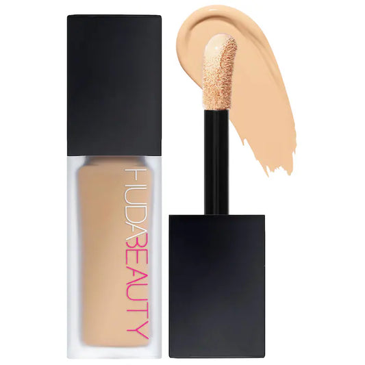 HUDA BEAUTY 
#FauxFilter Matte Buildable Coverage Waterproof Concealer Color: Cotton Candy 2.3 Beige - light skin tones with pink undertones