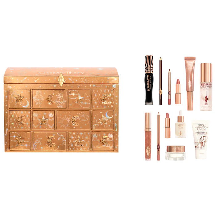 Charlotte Tilbury 
Charlotte's Beauty Treasure Chest Makeup and Skincare Advent Calendar