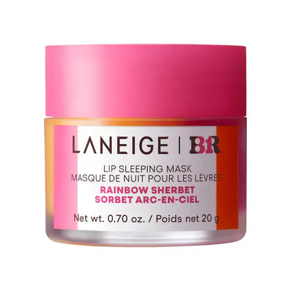 LANEIGE 
Lip Sleeping Mask Intense Hydration with Vitamin Color: Baskin Robbins Rainbow Sherbet