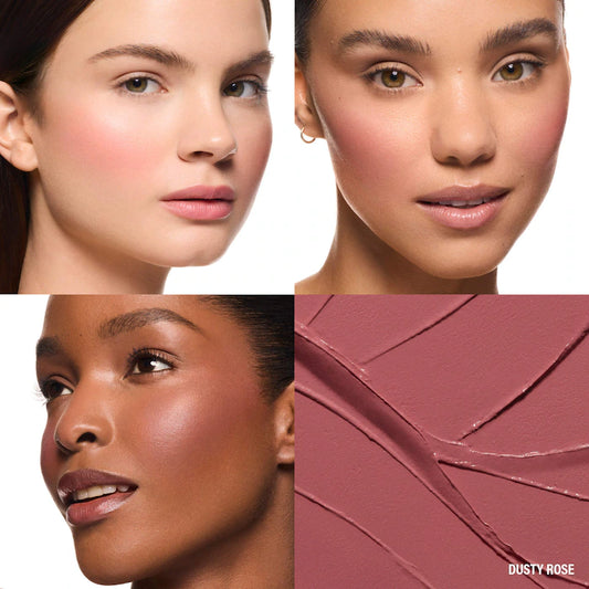 MAKEUP BY MARIO 
Soft Pop Cream Blush Stick Color: Dusty Rose - neutral rosy mauve