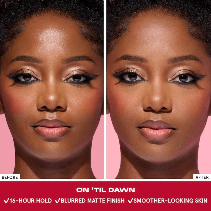 ONE/SIZE by Patrick Starrr 
On 'Til Dawn Mattifying Waterproof Setting Spray Size 143 mL