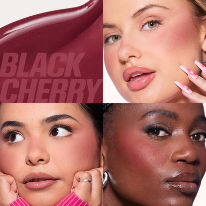 HUDA BEAUTY 
Mini Baby Blush Duo Set
Color: Strawberry Cream and Black Cherry - dusty rose / burnt berry