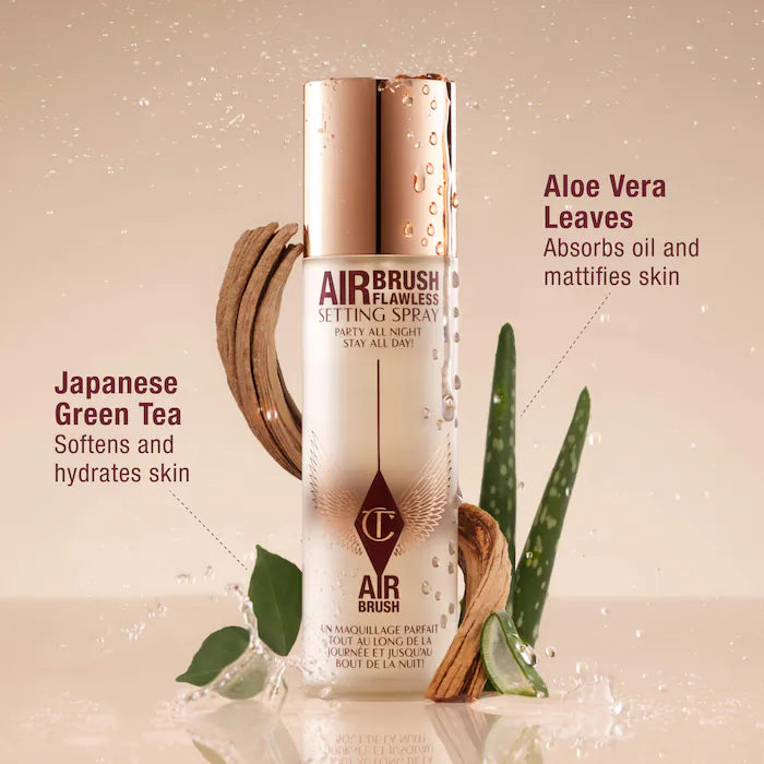 Charlotte Tilbury 
Jumbo Airbrush Flawless Hydrating & Waterproof Setting Spray Size: 200ml
