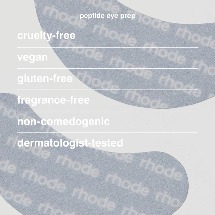 rhode 
Peptide Eye Prep Depuffing Eye Patches Size: 6 pairs/pack