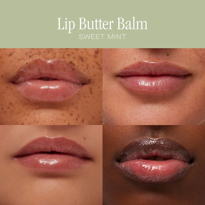 Summer Fridays 
Lip Butter Balm for Hydration & Shine Color: Sweet Mint - sheer clear
