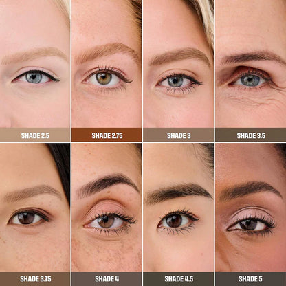 Benefit Cosmetics 
Mighty Fine Waterproof Brow Pen Color: 3.5 - neutral medium brown