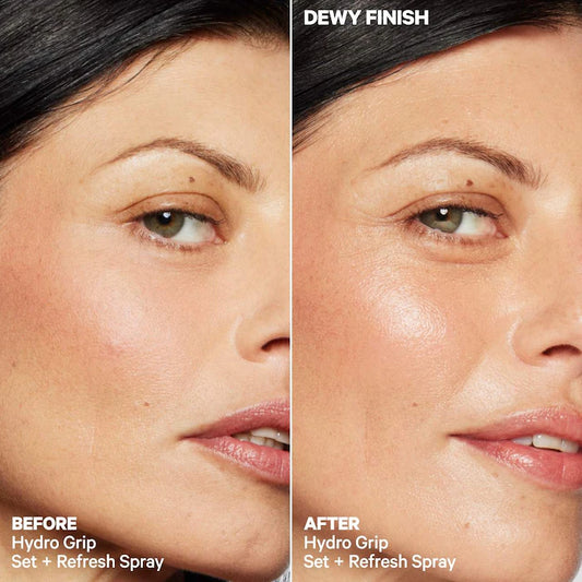 MILK MAKEUP 
Hydro Grip 12HR Dewy Setting Spray With Hyaluronic Acid + Niacinamide Size:100ml