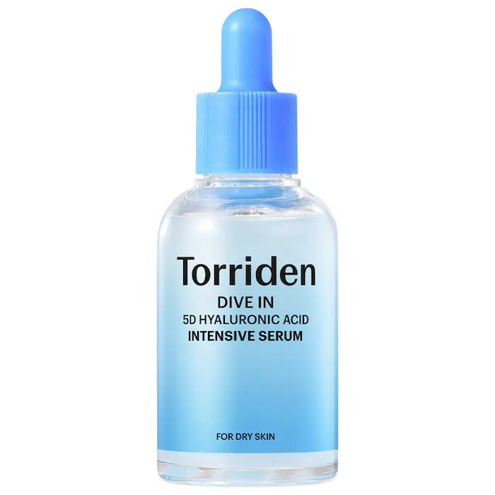 Torriden 
DIVE IN 5D Hyaluronic Acid Intensive Layering Serum with Panthenol 5% Size:50 ml