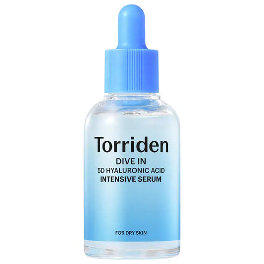 Torriden 
DIVE IN 5D Hyaluronic Acid Intensive Layering Serum with Panthenol 5% Size:50 ml