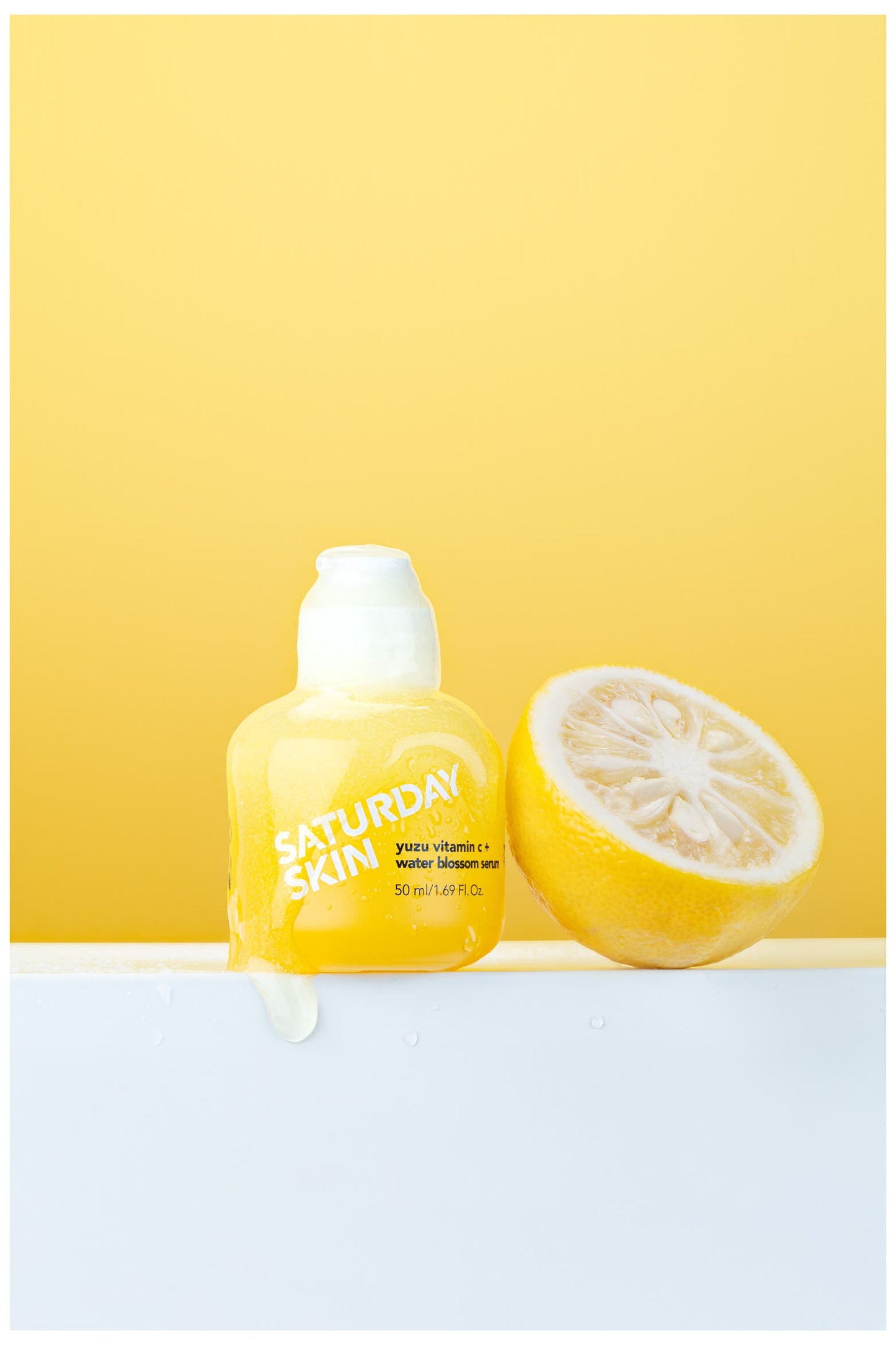 Saturday Skin Yuzu Vitamin C+ Water Blossom Serum Size 50ml