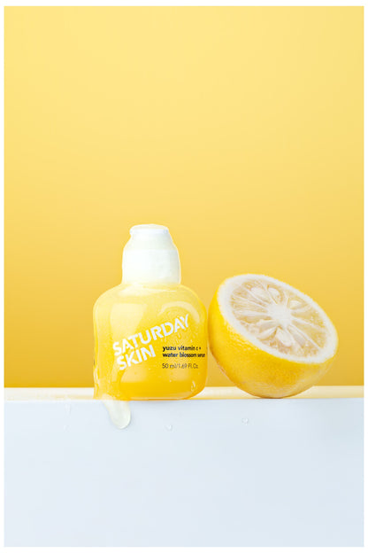 Saturday Skin Yuzu Vitamin C+ Water Blossom Serum Size 50ml