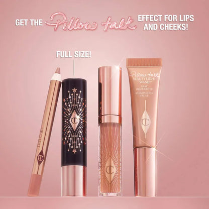Charlotte Tilbury 
Pillow Talk Iconic Lip and Cheek Secrets Set Color: Original