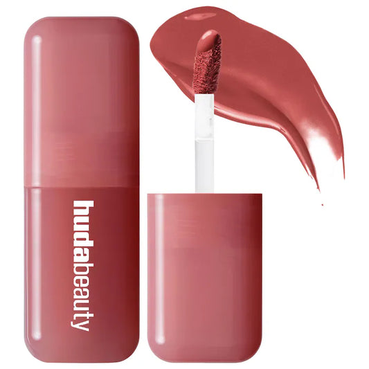 HUDA BEAUTY 
Blush Filter Soft Glow Liquid Blush Color: Strawberry Latte - mocha mauve