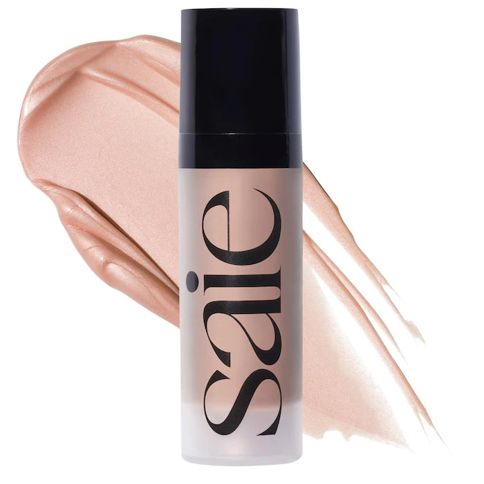 Saie 
Glowy Super Gel Lightweight Dewy Multipurpose Illuminator
Color: Roseglow - universal rose gold glow Size:15ml