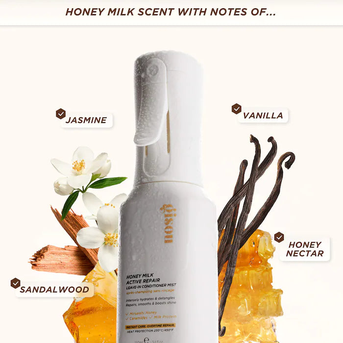 Gisou 
Honey Milk Active Repair Leave In Conditioner Mist Size:150ml