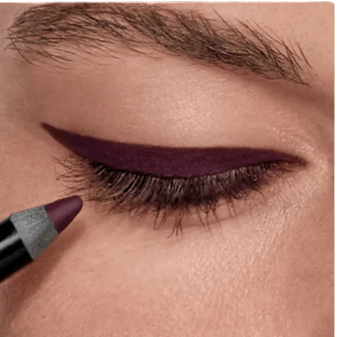 Victoria Beckham Satin Kajal Liner Longwear Waterproof Eyeliner Fig - a rich matte aubergine