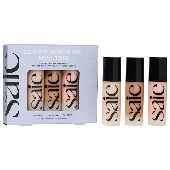 Saie 
Mini Glowy Super Gel Trio Gift Set