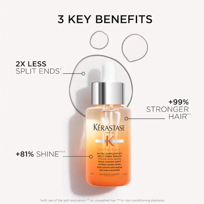 Kérastase 
Nutritive Hydrating Split Ends Serum for Dry Hair Size: 50 ml