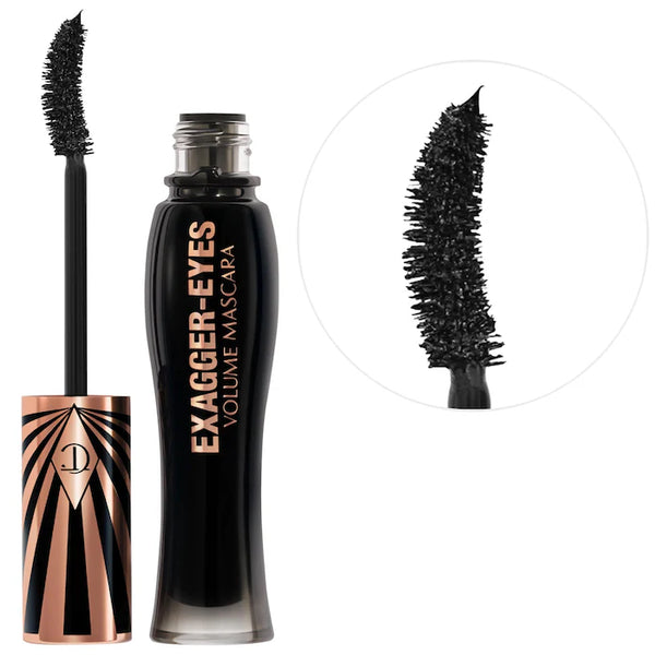 Charlotte Tilbury 
Exagger-eyes Volumizing and Curling Mascara Color: Exagger-black - black