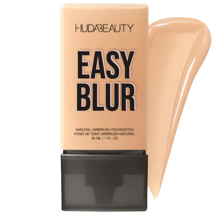 HUDA BEAUTY 
Easy Blur Natural Airbrush Foundation with Niacinamide Macaroon 230N - Light skin with golden-neutral undertones