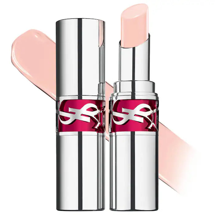 Yves Saint Laurent 
YSL Candy Glaze Lip Gloss Stick Color: 02 healthy glow plumper - clear with pink hue